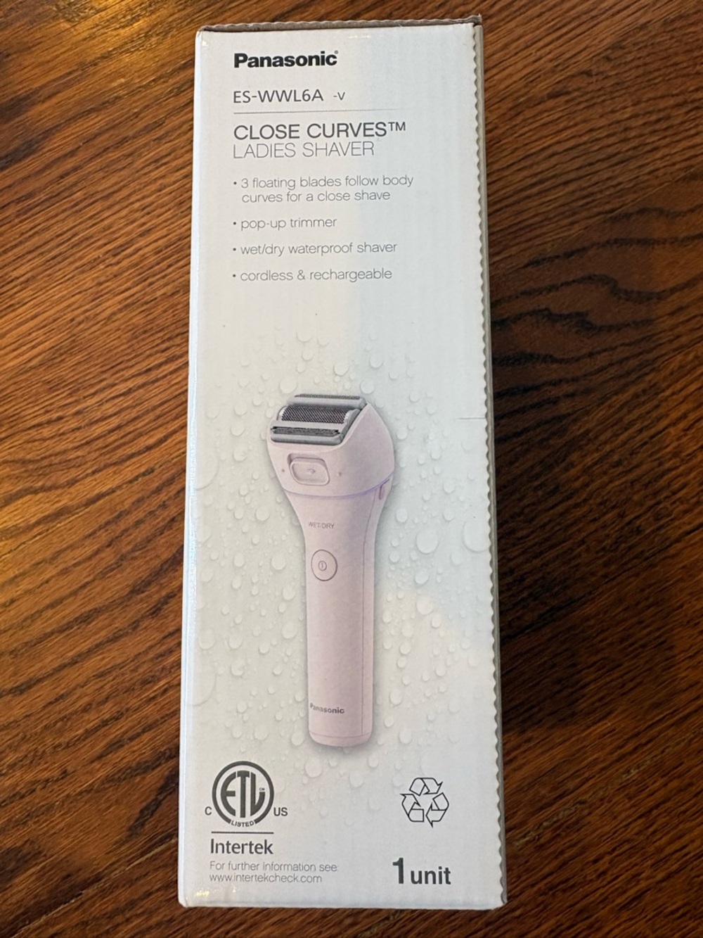 Panasonic Close Curves Electric Razor Women Cordless 3-Blade Shaver NWT - Picture 4 of 4